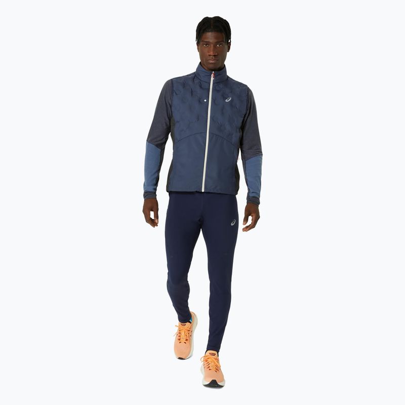 Vyriškos bėgimo tamprės ASICS Road Winter midnight 2
