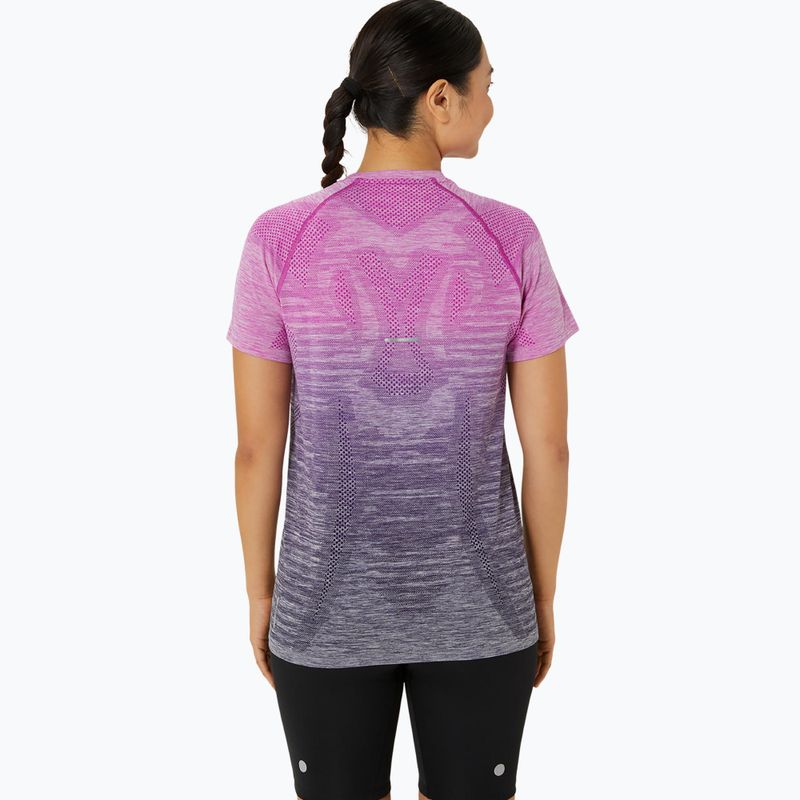 Moteriški bėgimo marškinėliai ASICS Seamless bold magenta/blue expanse 3