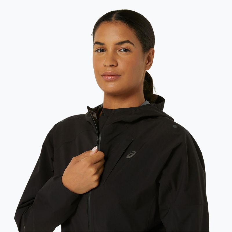 Moteriška bėgimo striukė ASICS Metarun Waterproof performance black 4