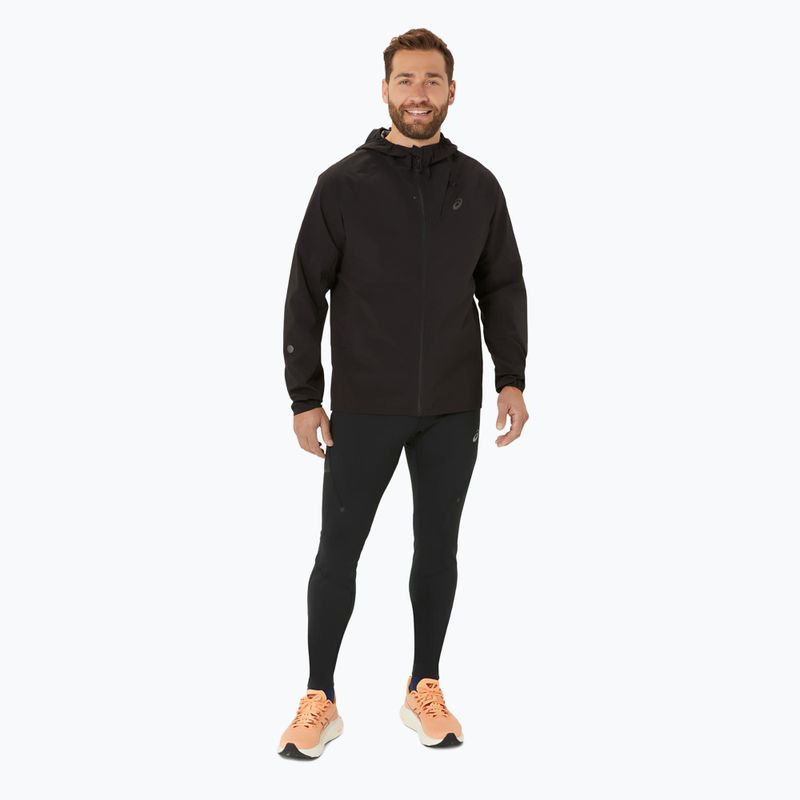 Vyriška bėgimo striukė ASICS Metarun Waterproof performance black 2