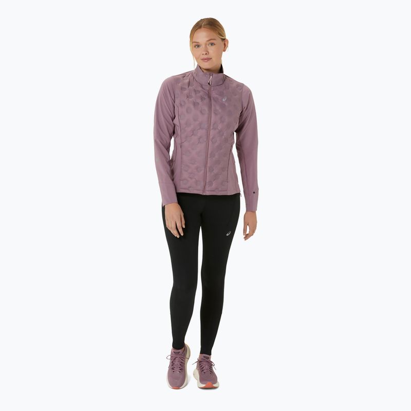 Moteriška bėgimo striukė ASICS Road Winter dusty mauve 2