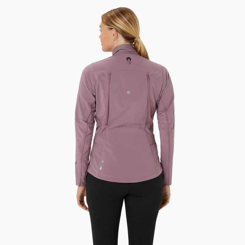 Moteriška bėgimo striukė ASICS Road Winter dusty mauve 3