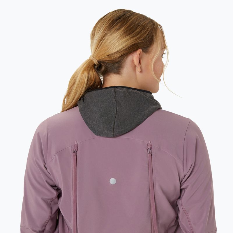 Moteriška bėgimo striukė ASICS Road Winter dusty mauve 5