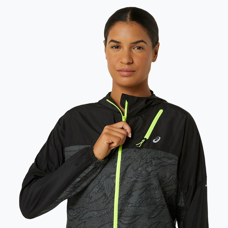 Moteriška bėgimo striukė ASICS Fujitrail Packable performance black 4