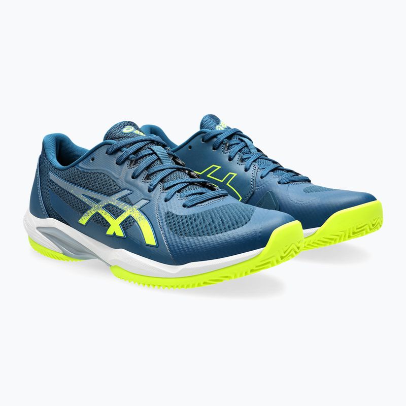 Vyriški teniso batai ASICS Solution Swift FF 2 Clay mako blue/safety yellow 10