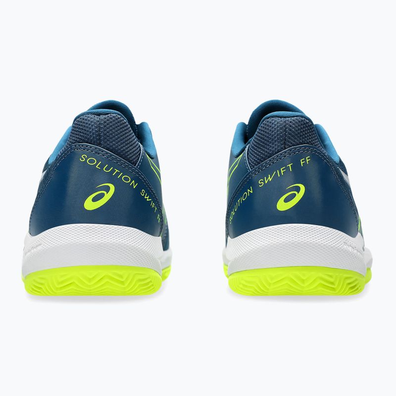 Vyriški teniso batai ASICS Solution Swift FF 2 Clay mako blue/safety yellow 11