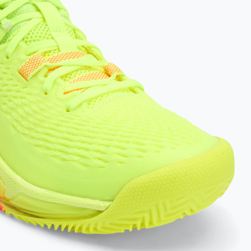 Moteriški teniso batai ASICS Gel-Resolution 9 Clay Paris safety yellow/black 7