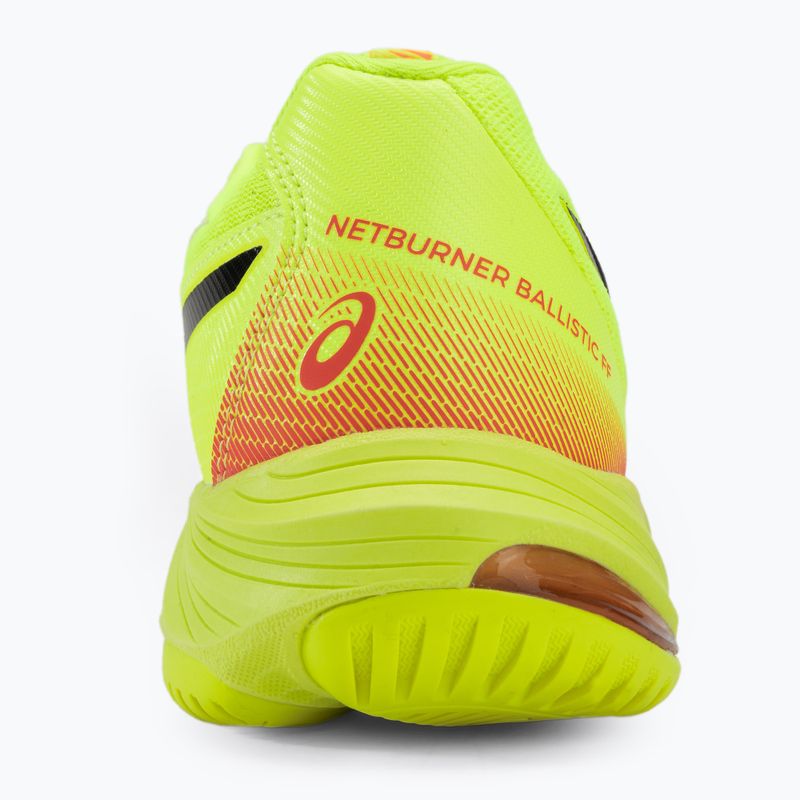 Moteriški batai ASICS Netburner Ballistic FF 3 Paris safety yellow/black 6
