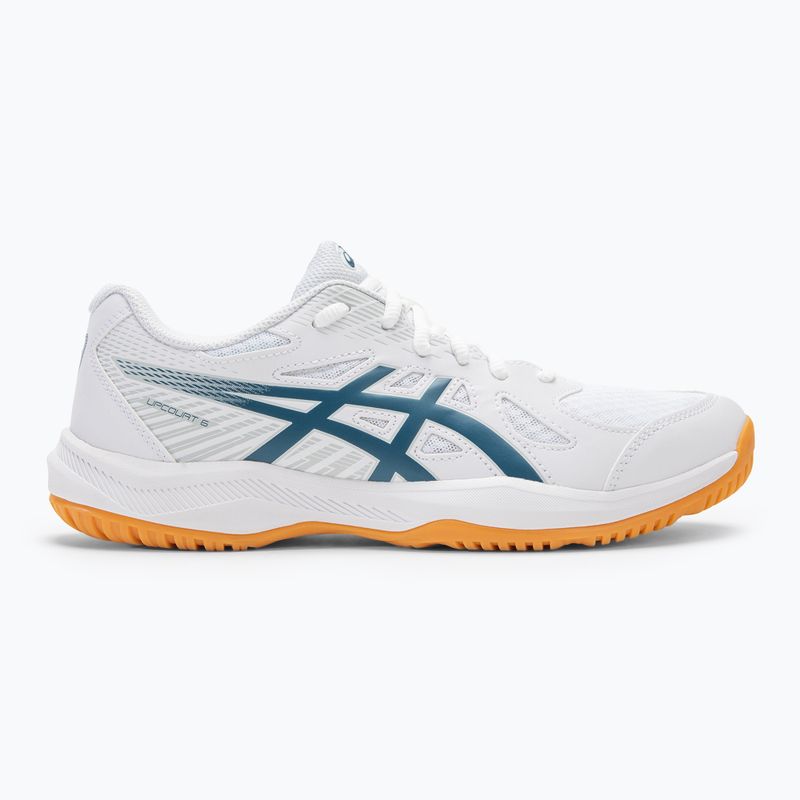 Vyriški batai ASICS Upcourt 6 white/vintage indigo 2
