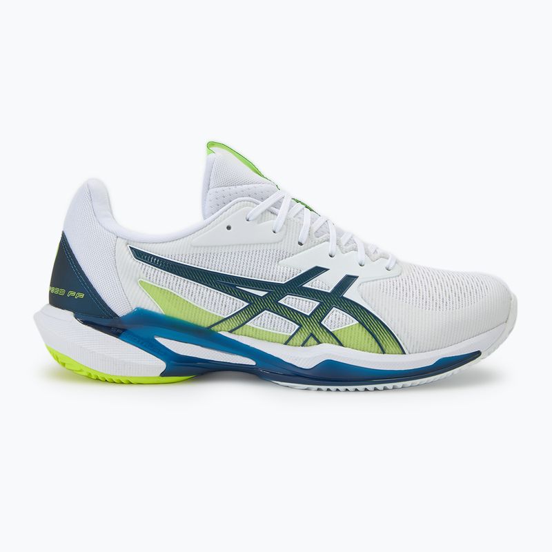 Vyriški teniso batai ASICS Solution Speed FF 3 Clay white/mako blue 2