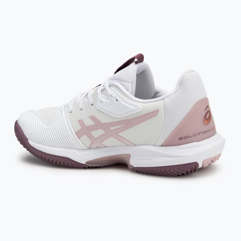 Moteriški teniso batai ASICS Solution Speed FF 3 Clay white/dusty mauve 3