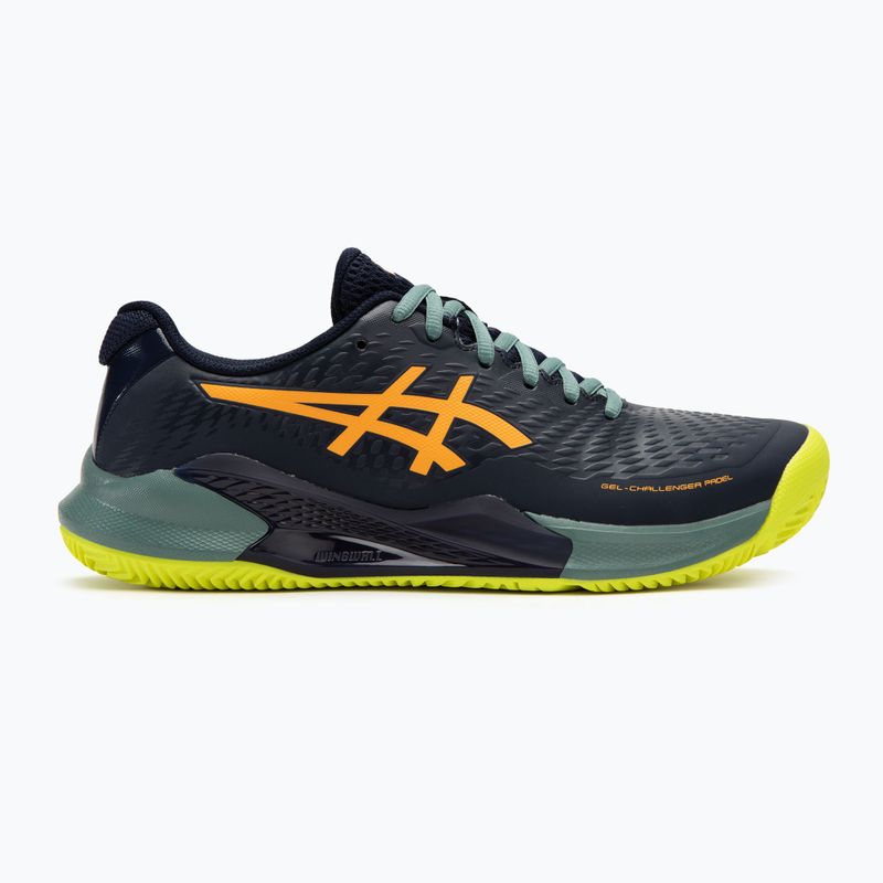 Vyriški padelio batai ASICS Gel-Challenger 14 midnight/stadium orange 2