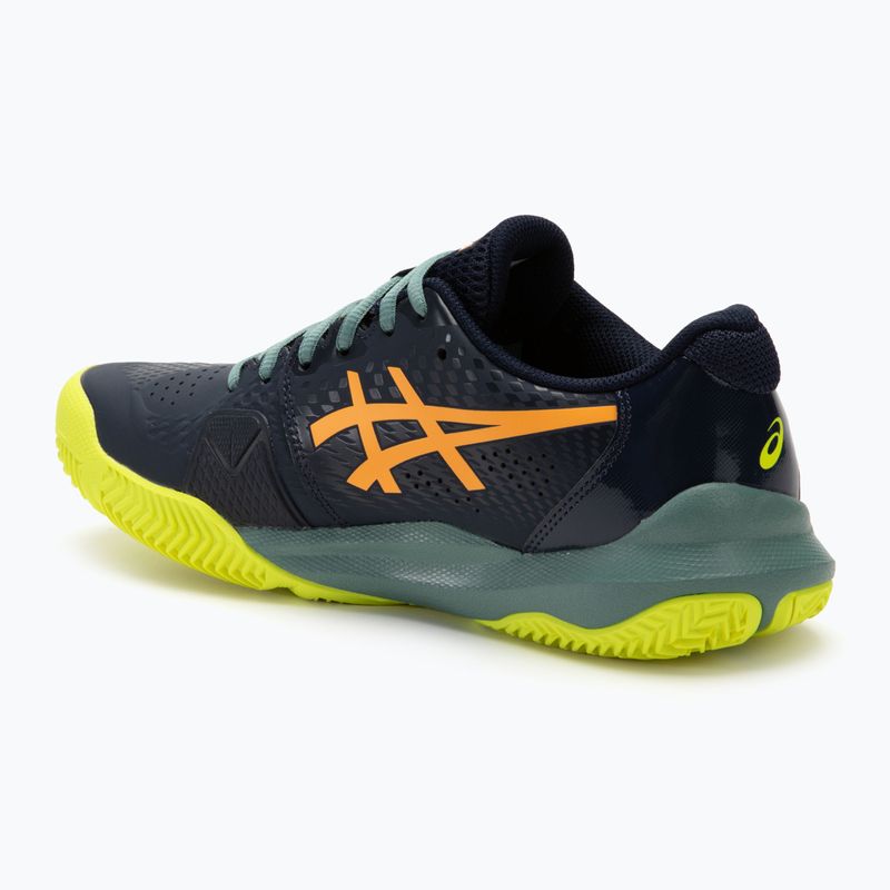 Vyriški padelio batai ASICS Gel-Challenger 14 midnight/stadium orange 3