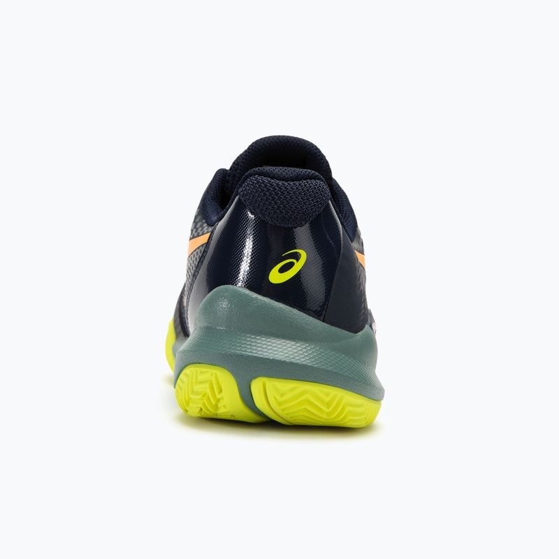 Vyriški padelio batai ASICS Gel-Challenger 14 midnight/stadium orange 6