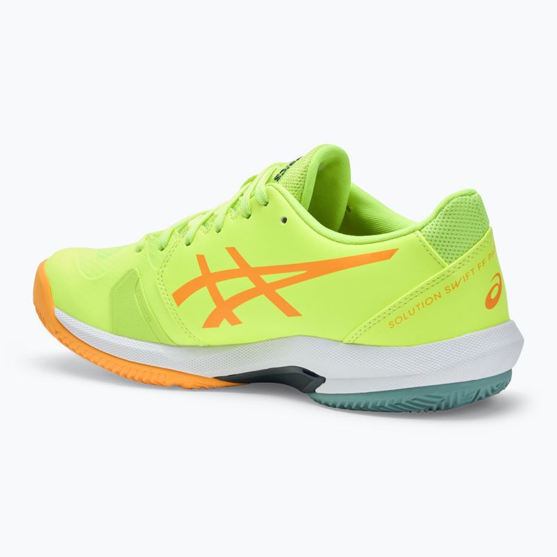 Vyriški padelio batai ASICS Solution Swift FF 2 safety yellow/stadium orange 3