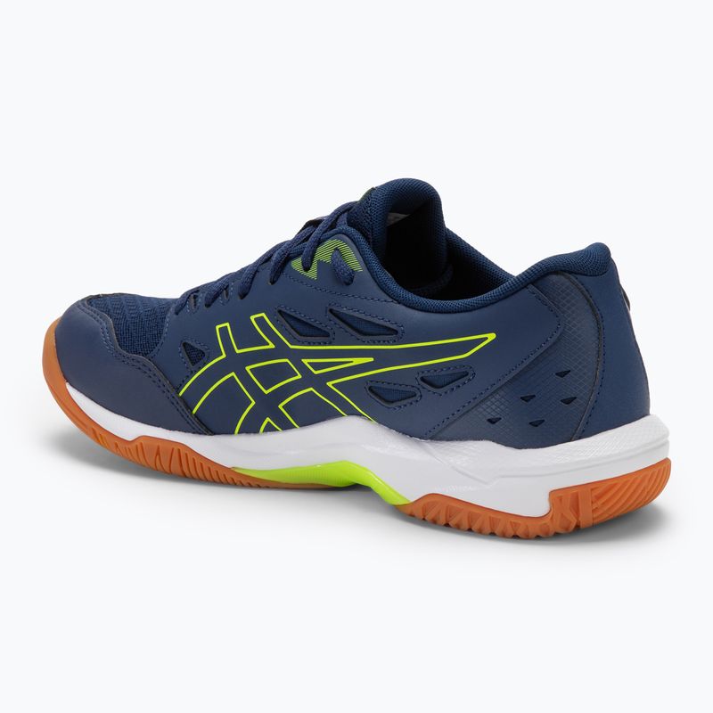 Vyriški batai ASICS Gel-Rocket 11 blue expanse/safety yellow 3