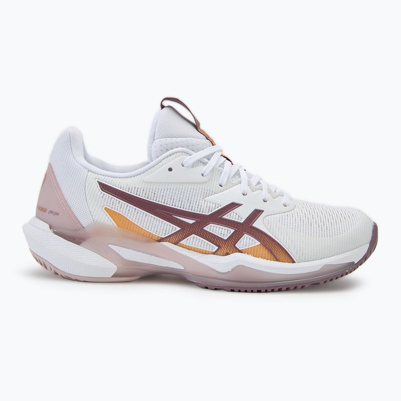 Moteriški teniso batai ASICS Solution Speed FF 3 white/dusty mauve 2