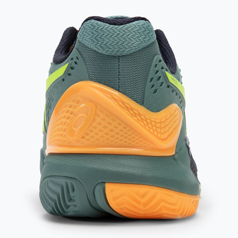 Vyriški padelio batai ASICS Gel-Resolution 9 celadon/safety yellow 6