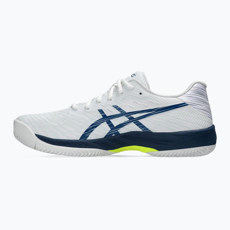Vyriški teniso batai ASICS Gel-Game 9 Clay/OC white/mako blue 9