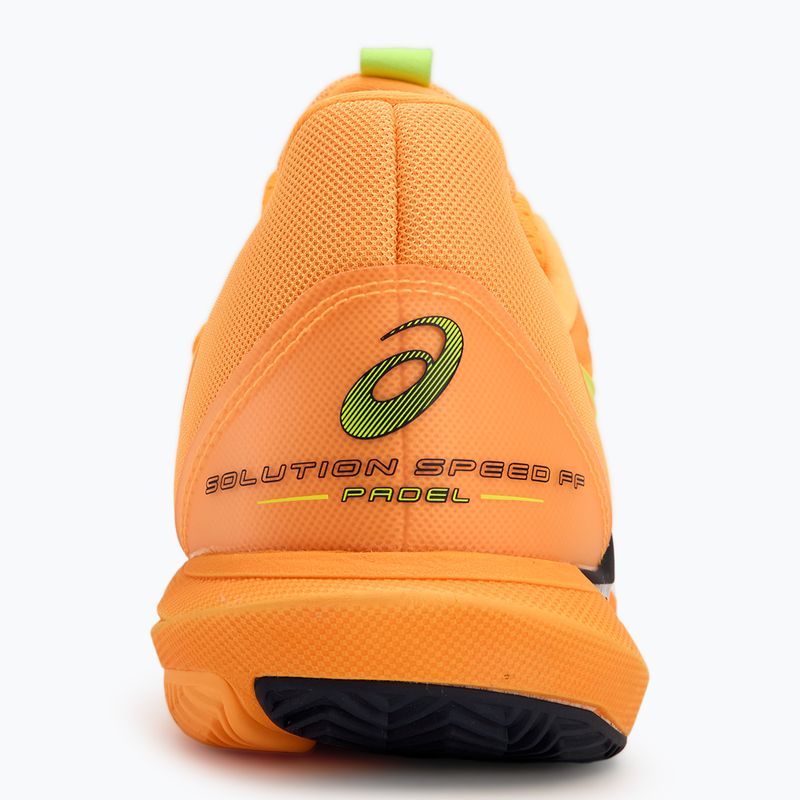 Vyriški padelio batai ASICS Solution Speed FF 3 stadium orange/safety yellow 6