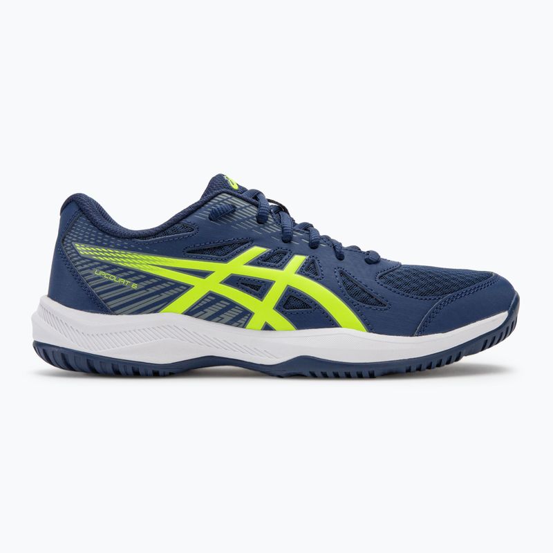 Vyriški batai ASICS Upcourt 6 blue expanse/safety yellow 2