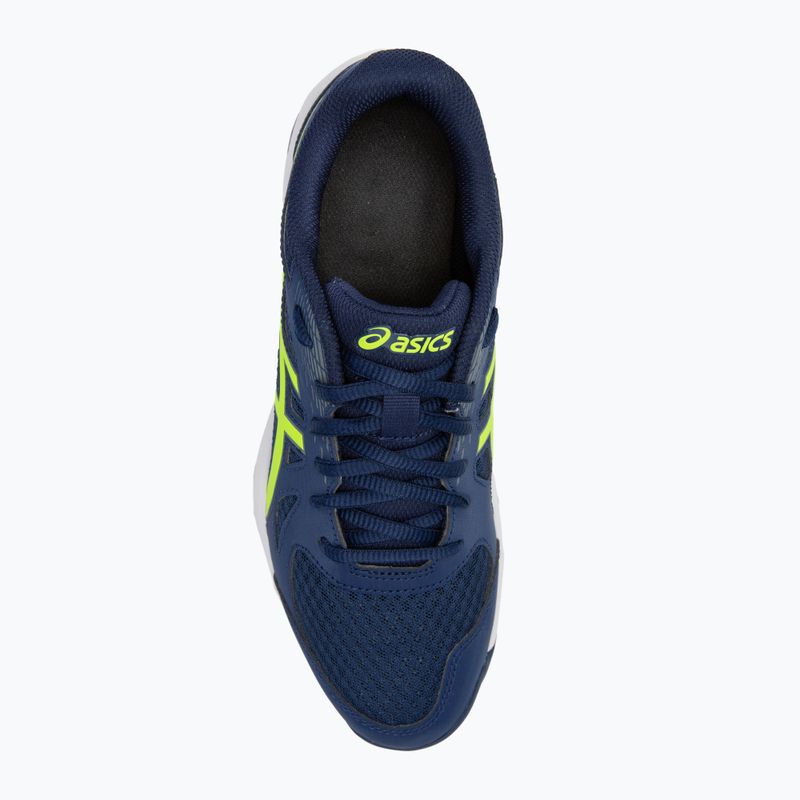 Vyriški batai ASICS Upcourt 6 blue expanse/safety yellow 5