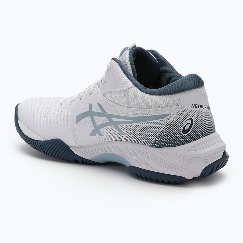 Vyriški batai ASICS Netburner Ballistic FF MT 3 white/vintage indigo 3