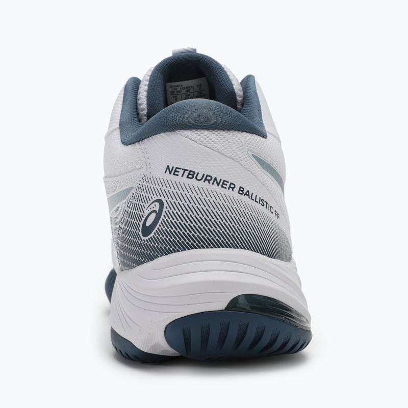 Vyriški batai ASICS Netburner Ballistic FF MT 3 white/vintage indigo 6