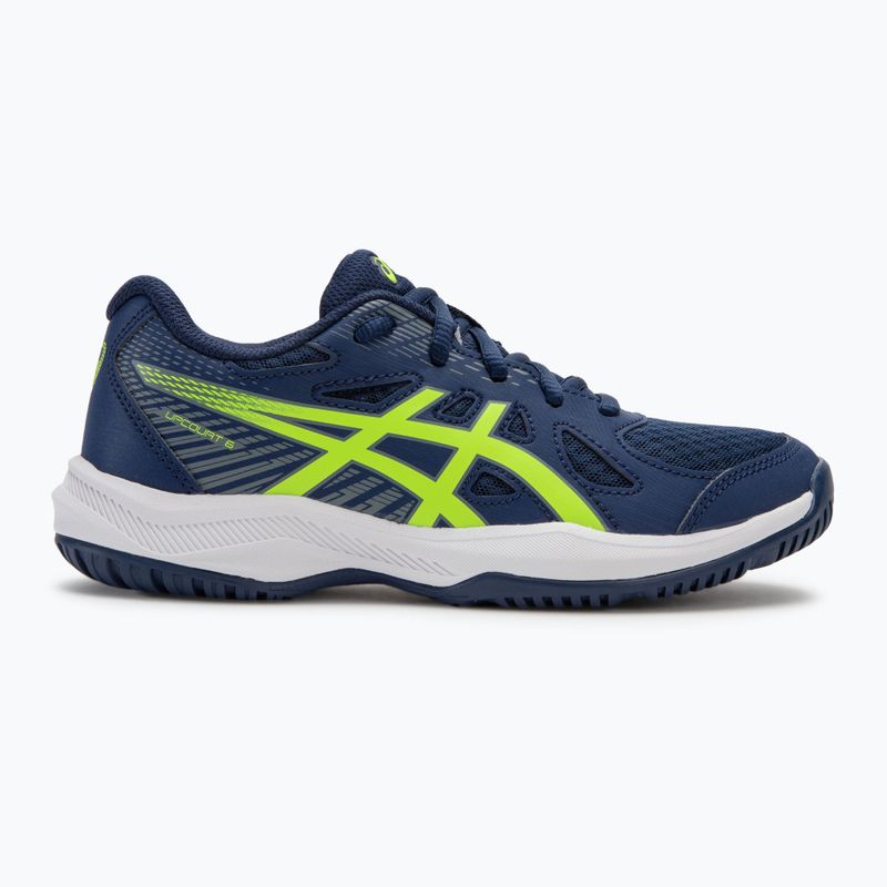 Vaikiški batai ASICS Upcourt 6 GS blue expanse/safety yellow 2