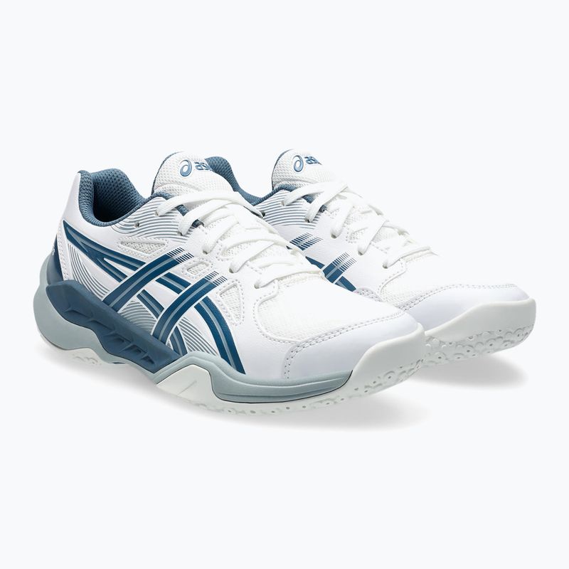 Vaikiški rankinio batai ASICS Gel-Powerbreak GS white/vintage indigo 10
