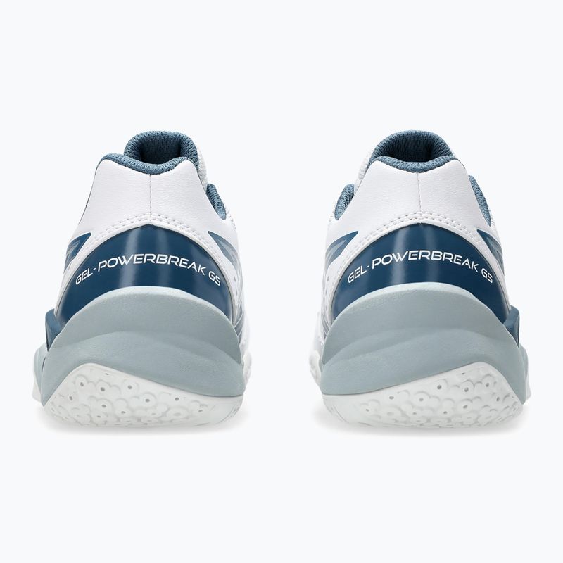 Vaikiški rankinio batai ASICS Gel-Powerbreak GS white/vintage indigo 11