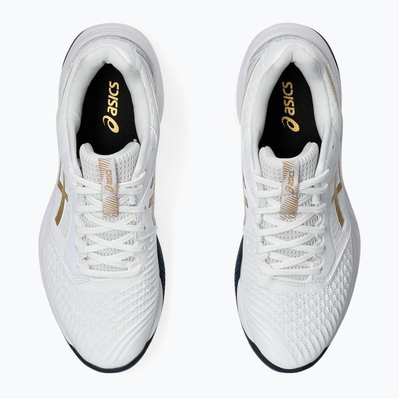 Moteriški batai ASICS Netburner Ballistic FF 3 white/pure gold 12