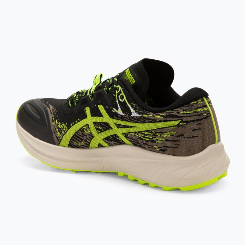 Vyriški bėgimo batai ASICS Fuji Lite 5 black/safety yellow 2