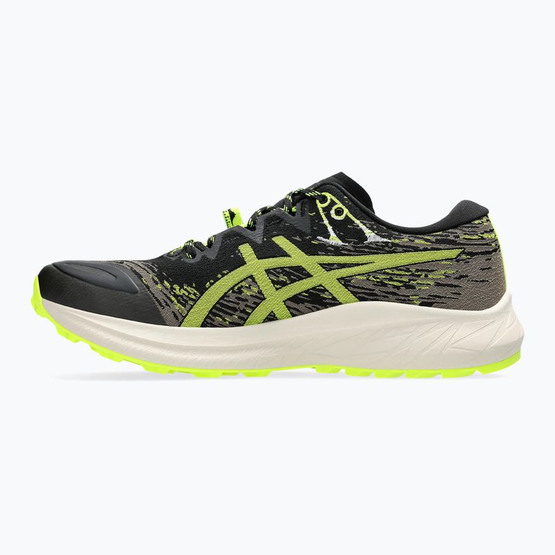 Vyriški bėgimo batai ASICS Fuji Lite 5 black/safety yellow 9