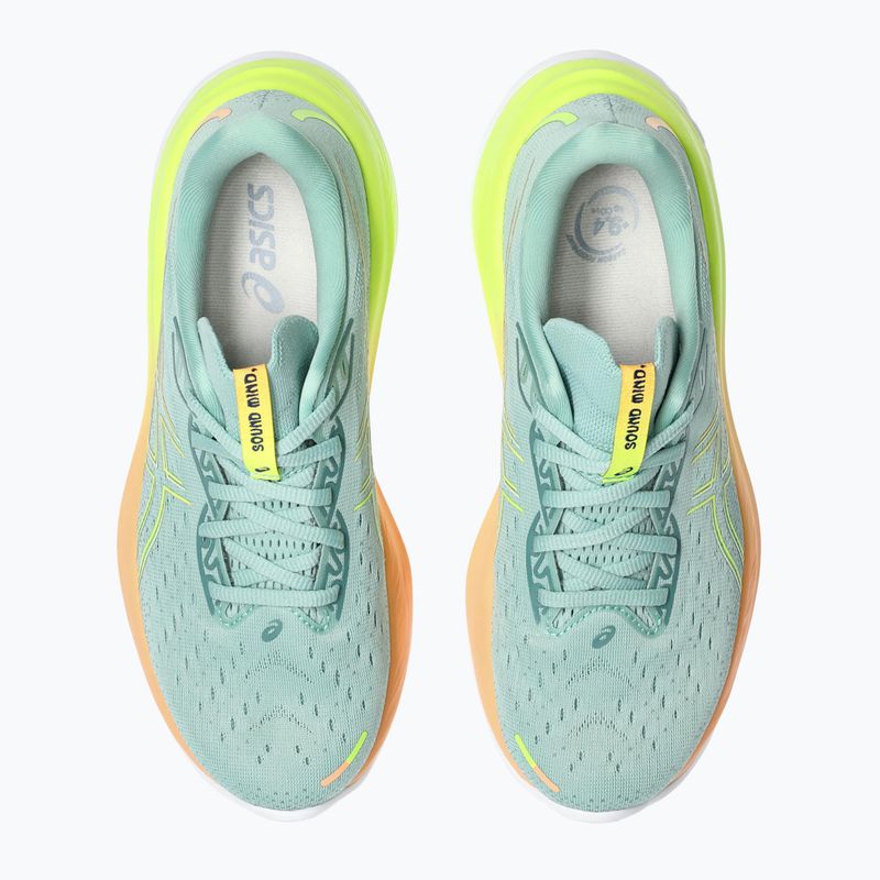 Moteriški bėgimo bateliai ASICS Gel-Cumulus 26 Paris light celadon/safety yellow 8