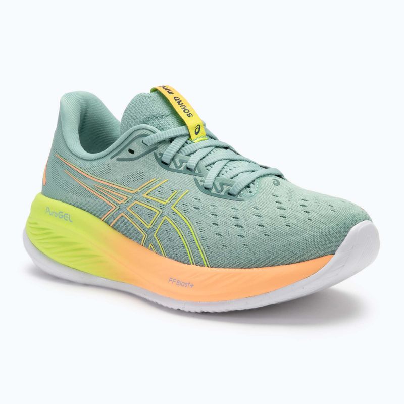 Moteriški bėgimo bateliai ASICS Gel-Cumulus 26 Paris light celadon/safety yellow