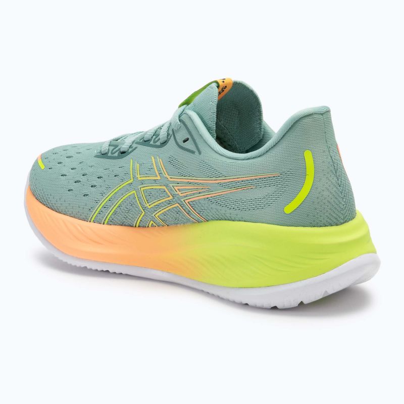 Moteriški bėgimo bateliai ASICS Gel-Cumulus 26 Paris light celadon/safety yellow 3