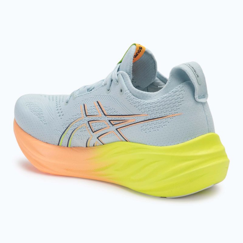 Moteriški bėgimo batai ASICS Gel-Nimbus 26 Paris cool grey/safety yellow 3