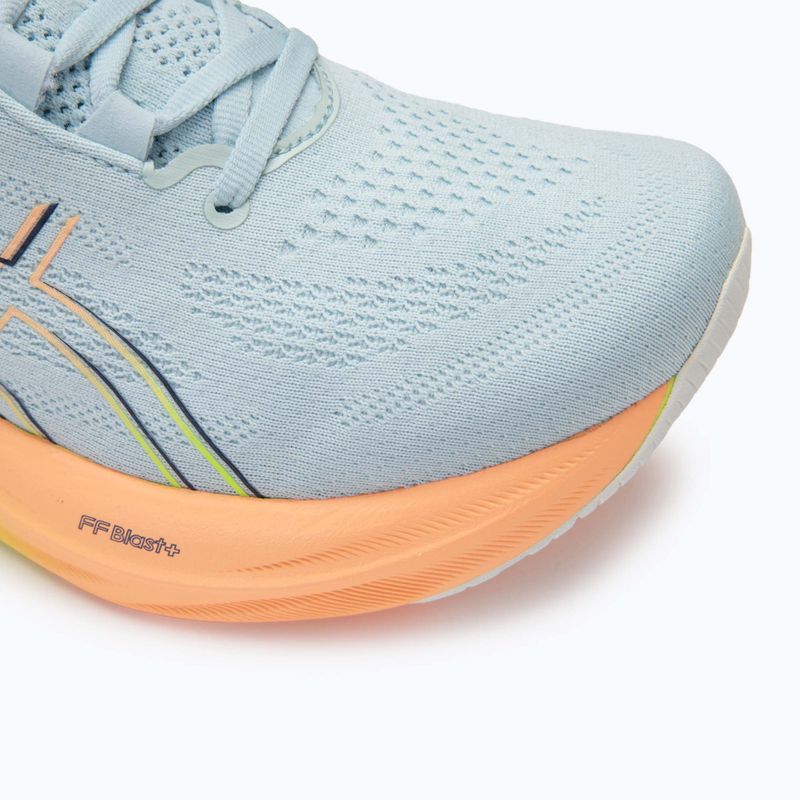 Moteriški bėgimo batai ASICS Gel-Nimbus 26 Paris cool grey/safety yellow 7