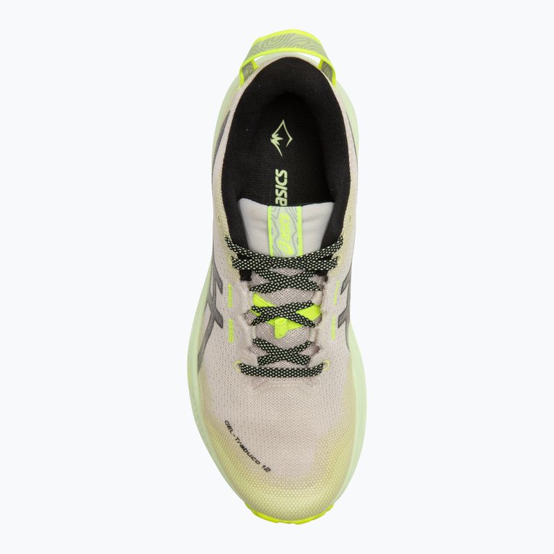 Moteriški bėgimo bateliai ASICS Gel-Trabuco 12 oatmeal/black 5