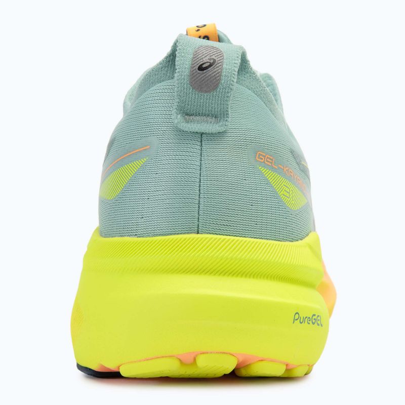 Moteriški bėgimo batai ASICS Gel-Kayano 31 Paris light celadon/safety yellow 7
