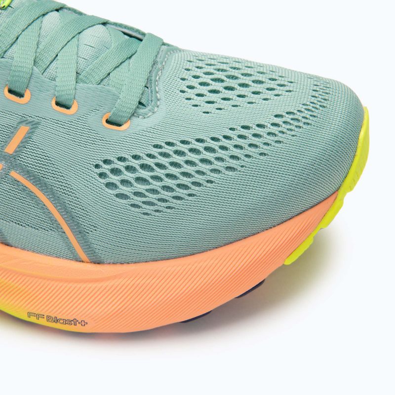 Moteriški bėgimo batai ASICS Gel-Kayano 31 Paris light celadon/safety yellow 8
