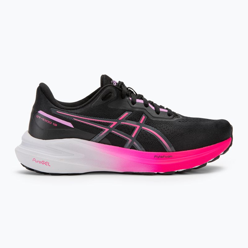 Moteriški bėgimo bateliai ASICS GT-1000 13 black/pink glo 2