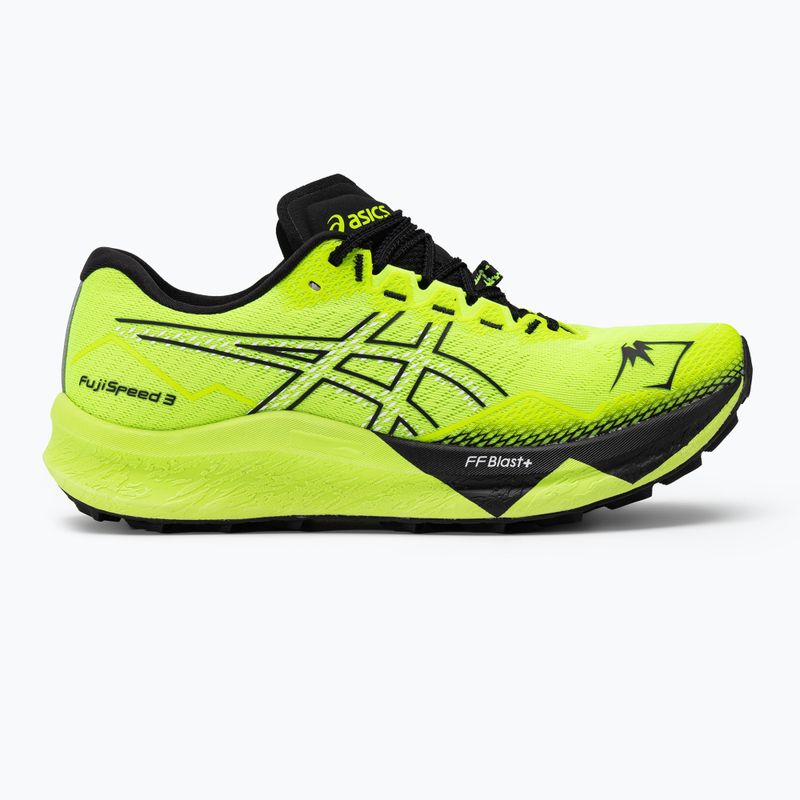 Vyriški bėgimo batai ASICS Fujispeed 3 safety yellow/black 2