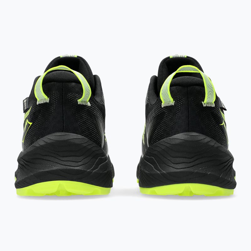 Vyriški bėgimo bateliai ASICS Gel-Trabuco 12 GTX black/safety yellow 11