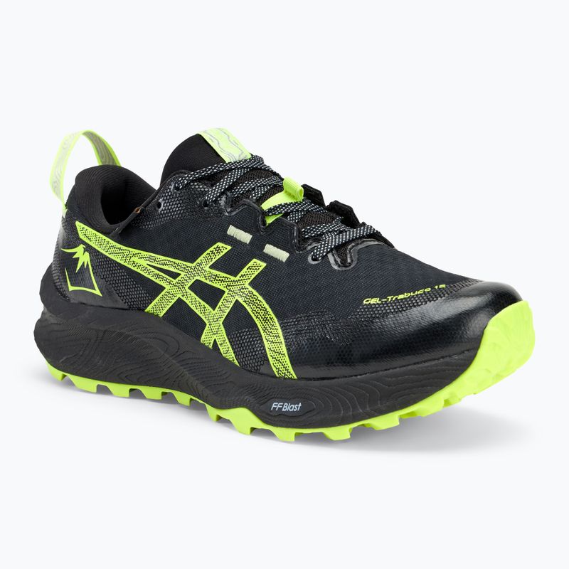 Vyriški bėgimo bateliai ASICS Gel-Trabuco 12 GTX black/safety yellow