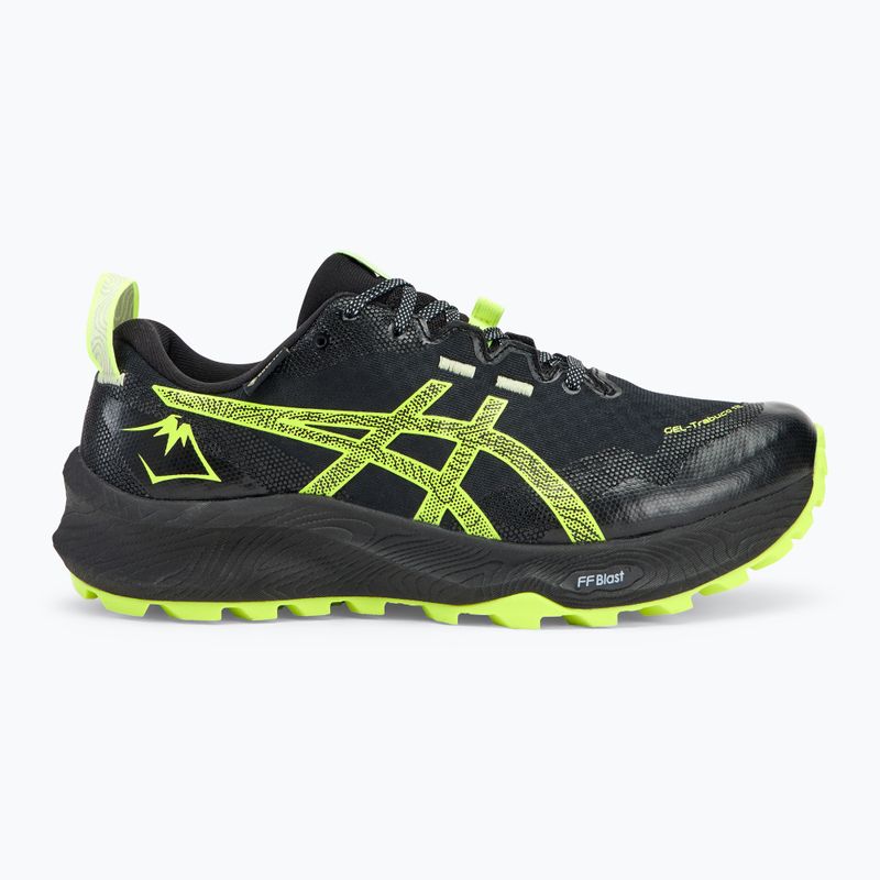 Vyriški bėgimo bateliai ASICS Gel-Trabuco 12 GTX black/safety yellow 2