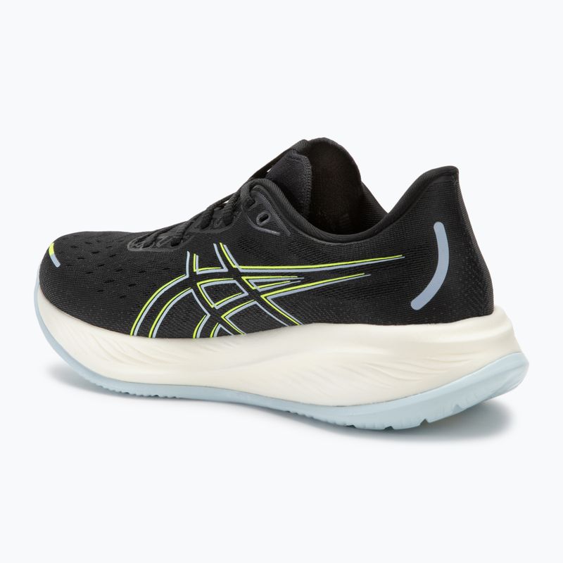 Vyriški bėgimo batai ASICS Gel-Cumulus 26 black/safety yellow 3