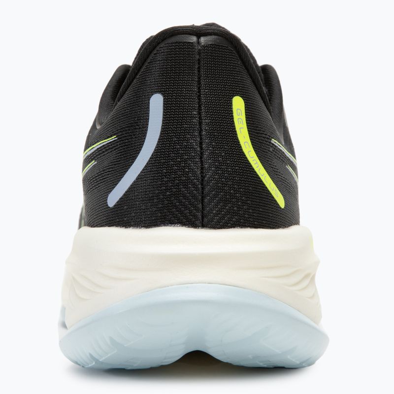 Vyriški bėgimo batai ASICS Gel-Cumulus 26 black/safety yellow 6