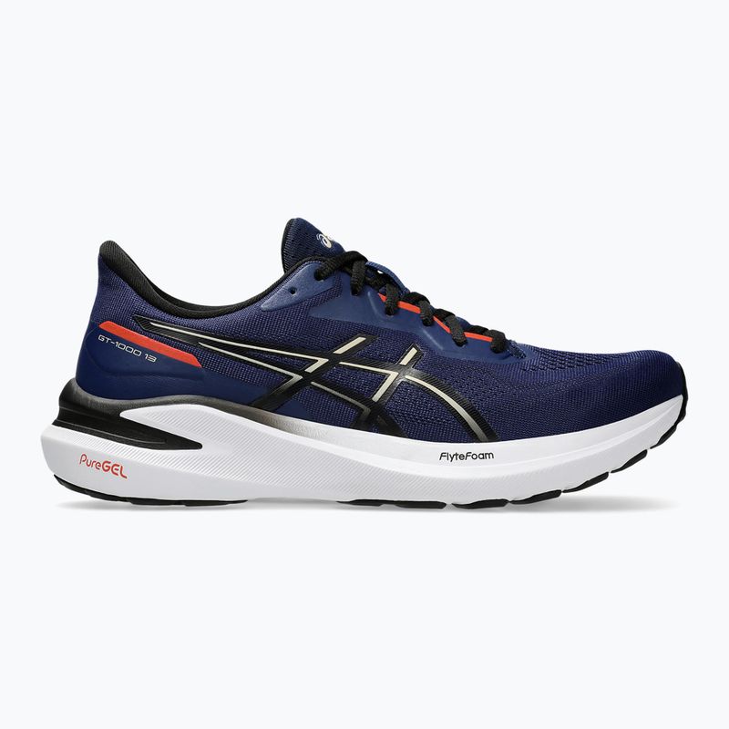 Vyriški bėgimo bateliai ASICS GT-1000 13 blue expanse/feather grey 8